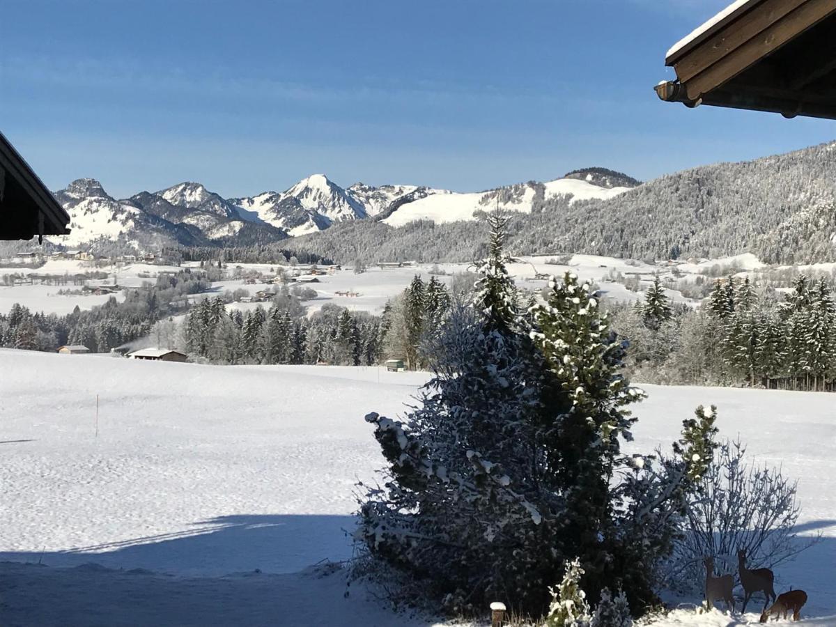 Ferienwohnung Winklblick Reit im Winkl Dış mekan fotoğraf